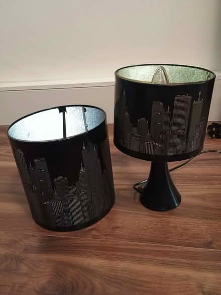 Photo of free Ceiling light shade and bedside lamp (Fallings Heath WS10) #1