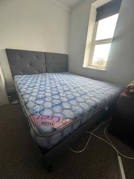Photo of free Bed and mattress (Marsh HD3) #1
