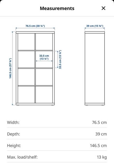 Photo of free Kallax shelving unit with boxes (Highgate N6) #2