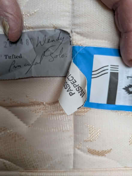 Photo of free Wooden French bed, small single (Lavant PO18) #3