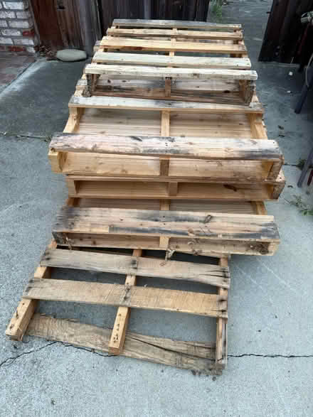 Photo of free Wood pallets (Rancho Rinconada, Cupertino) #1