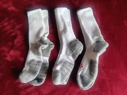 Photo of free Men's white crew socks (Poughkeepsie off Wilbur) #1