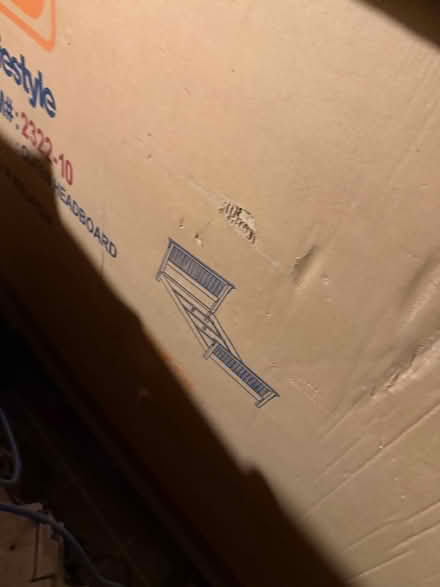 Photo of free queen headboard,footboard (passaic,nj) #2