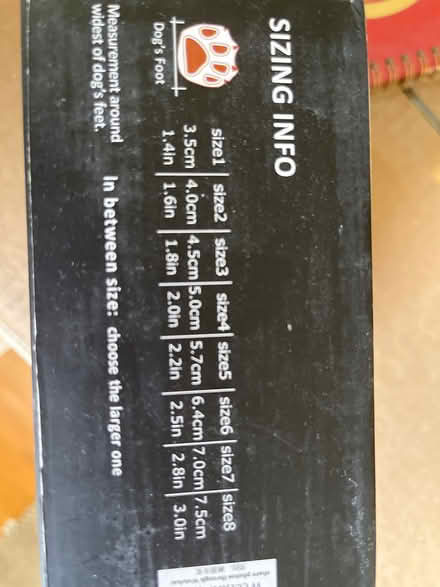 Photo of free Shoes for a med sz dog (Saratoga Village) #2