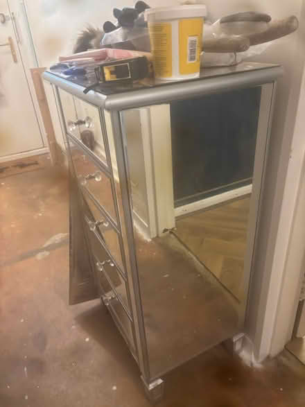 Photo of free 5 draw tall mirrored unit (Camrose Avenue, HA8) #2