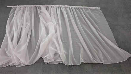 Photo of free Net Curtain And Rod (CT7) #1