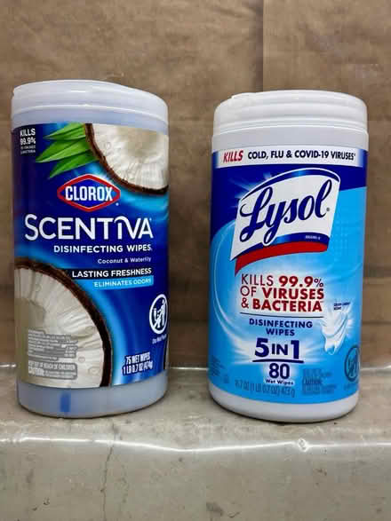 Photo of free empty disinfecting wipes containers (Westford, MA) #1