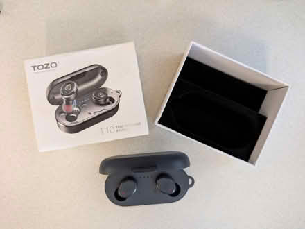 Photo of free TOZO T10 Bluetooth Ear buds - blue (Greenwood Village) #4