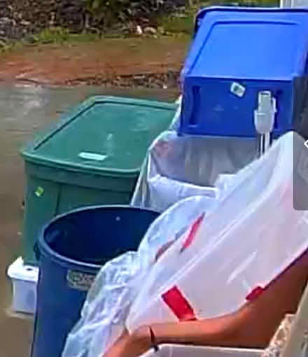 Photo of free Large recycling bin, dining chai (Kings park west) #1