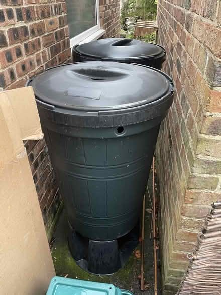 Photo of free two large water butts (Darlington DL3) #1