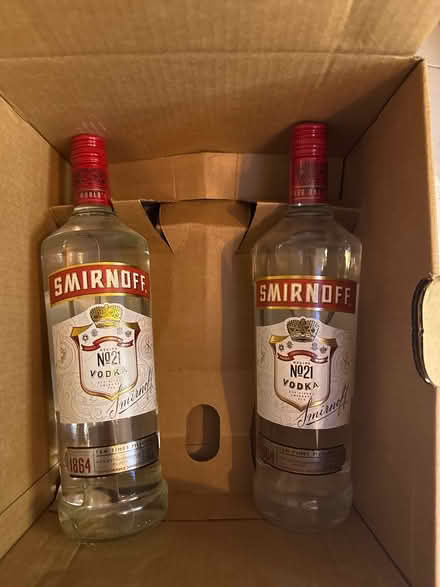 Photo of free Two 1L bottles of Smirnoff (Fulham SW6) #1