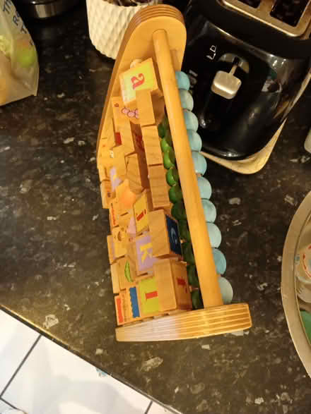 Photo of free Wooden alphabet & bead abacus (Richmond TW9) #4