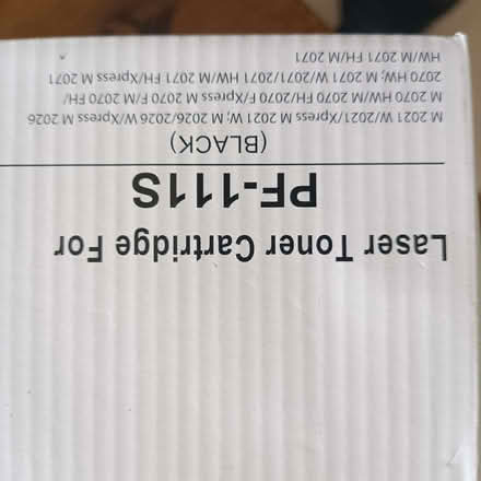 Photo of free Samsung Printer Cartridge (Haldens AL7) #1