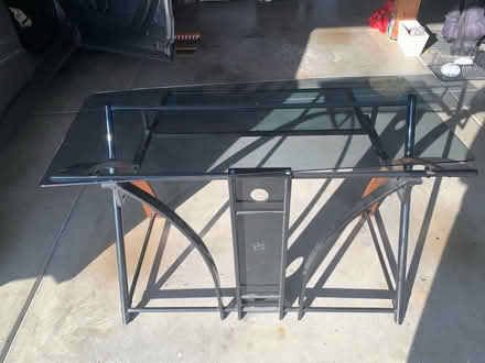 Photo of free Tempered glass computer desk (South Fremont) #1