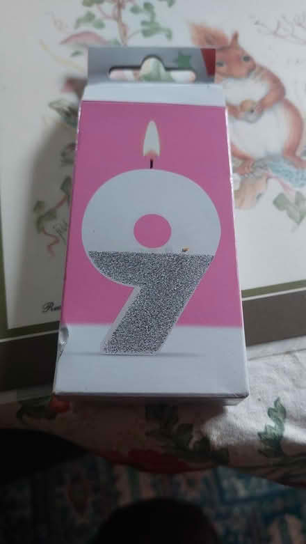 Photo of free Glitter number 9 (Burgess Hill RH15 8NU) #1