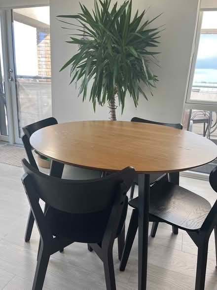 Photo of free Table and 4 chairs (Blackcock) #1