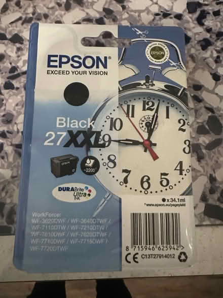 Photo of free Epson WF printer cartridges (Puckeridge SG11) #2