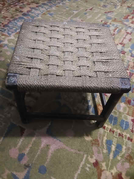 Photo of free Shonky but cute wooden footstool (Yanwath CA10) #1