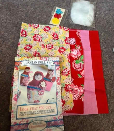 Photo of free Russian doll sewing kit (Funtley PO17) #1