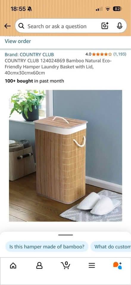 Photo of free Laundry basket (CT5) #1