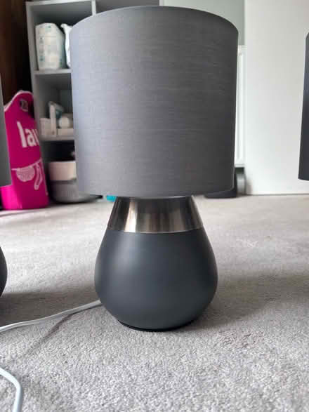 Photo of free 3 Grey Lamps (Wood Street E17) #2