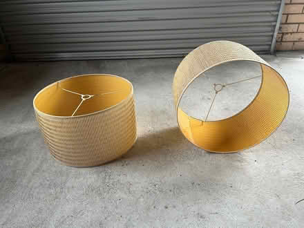 Photo of free 2 Lampshades (Llandaf Cardiff) #1