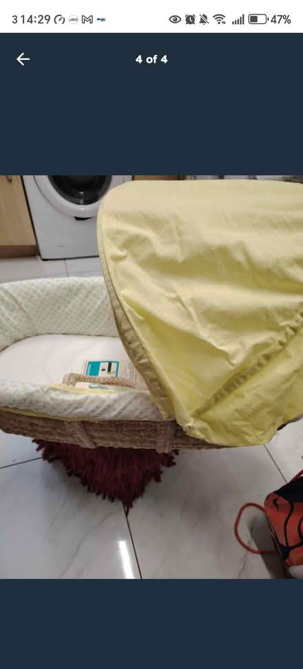 Photo of free Moses basket (Sheffield) #4