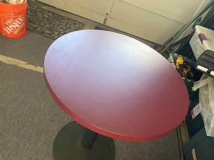 Photo of free Cute purple cafe table (East Richmond heights) #2