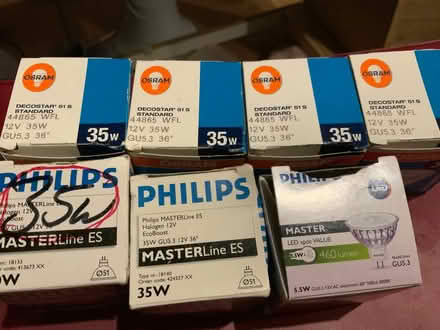 Photo of free 35w Halogen bulbs GU5.3 (Merry Hill WD23) #2