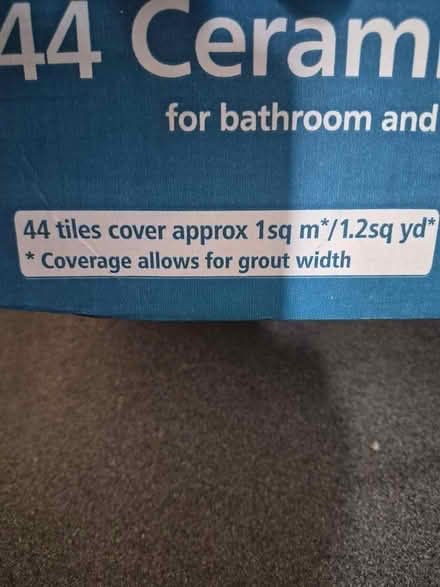 Photo of free White ceramic tiles (Clevedon BS21) #1