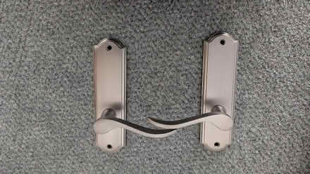 Photo of free Brushed Steel Door Handles (CT7) #1
