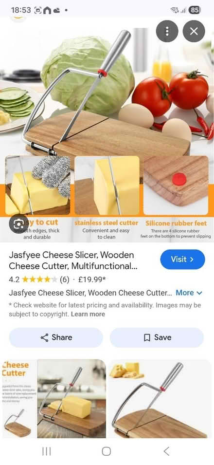 Photo of Cheese Wire, Cheese slicer, Cutter (Sandy SG19) #1