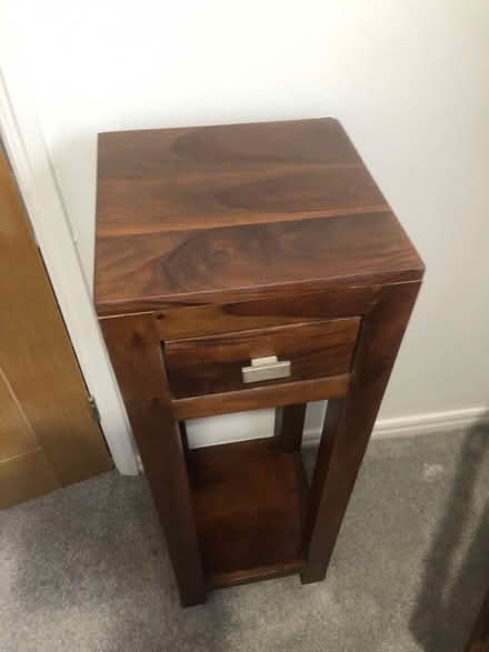 Photo of free Wooden plant stand (NE23) #1