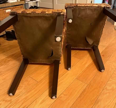 Photo of free Wooden woven decorative chairs (Adams Point) #2