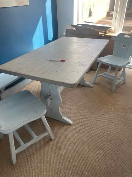 Photo of free Table, and 4 chairs (Threemilestone) #1