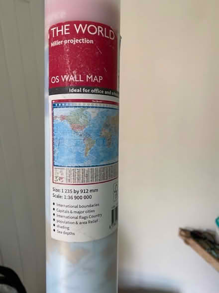 Photo of free World map (Bromsgrove B60) #2