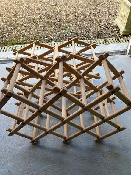 Photo of free 2 wooden wine racks (Beaconsfield HP9) #1