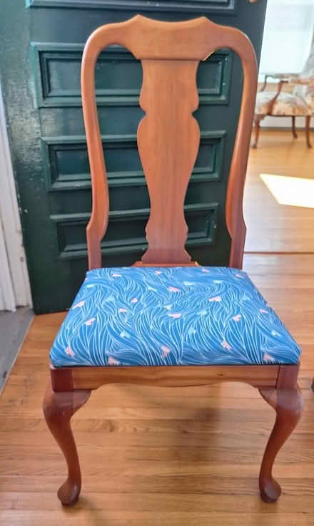Photo of free Solid cherry Queen Anne chairs (close to downtown) #1