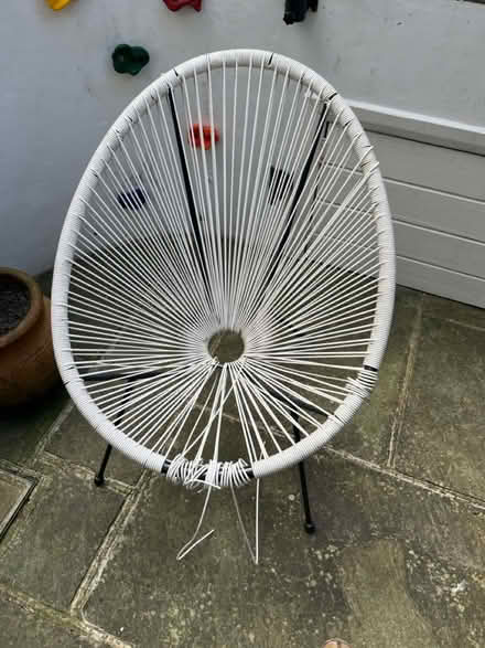 Photo of free Egg chair (Stoke Newington N16) #2