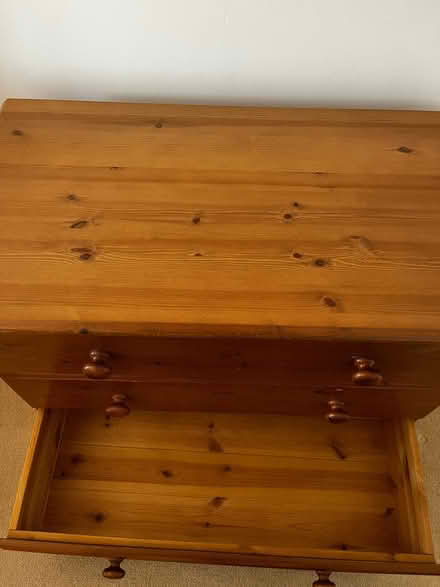 Photo of free 3 Drawer chest of drawers . (Canford Heath BH17) #3