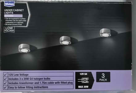 Photo of free Under Cabinet puck lights (Birch Hill RG12) #2
