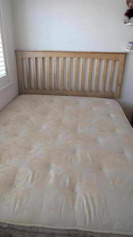 Photo of free 5ft relyon divan bed with (South Abingdon Oxfordshire) #1