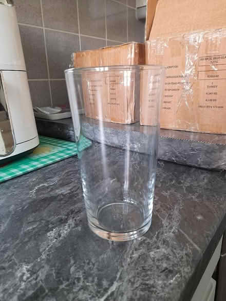Photo of free Box of 9 Pint Beer Glasses (Shirley CR0) #1