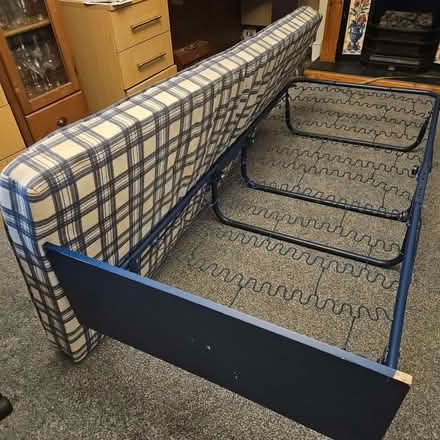 Photo of free Metal single foldable bedframe (Barcombe BN8) #2