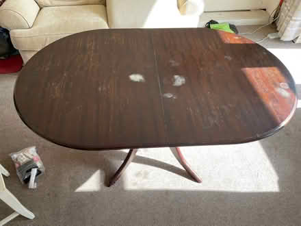 Photo of free wood dining table (CB3) #1