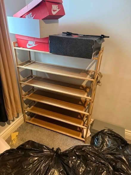 Photo of free Curtains, shoe rack, bed bunk (Birmingham) #3
