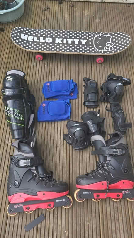 Photo of free SKateboard, RollerBlades and Pads (Epsom KT18) #2