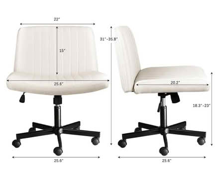 Photo of free Swivel office chair (Silver bell & Grant) #2