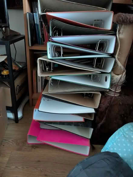 Photo of free Used Lever Arch Files and Ring Binders (Heaton Mersey SK4) #2