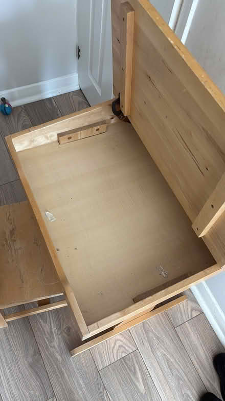 Photo of free Kids wooden table and chair (Werrington) #2